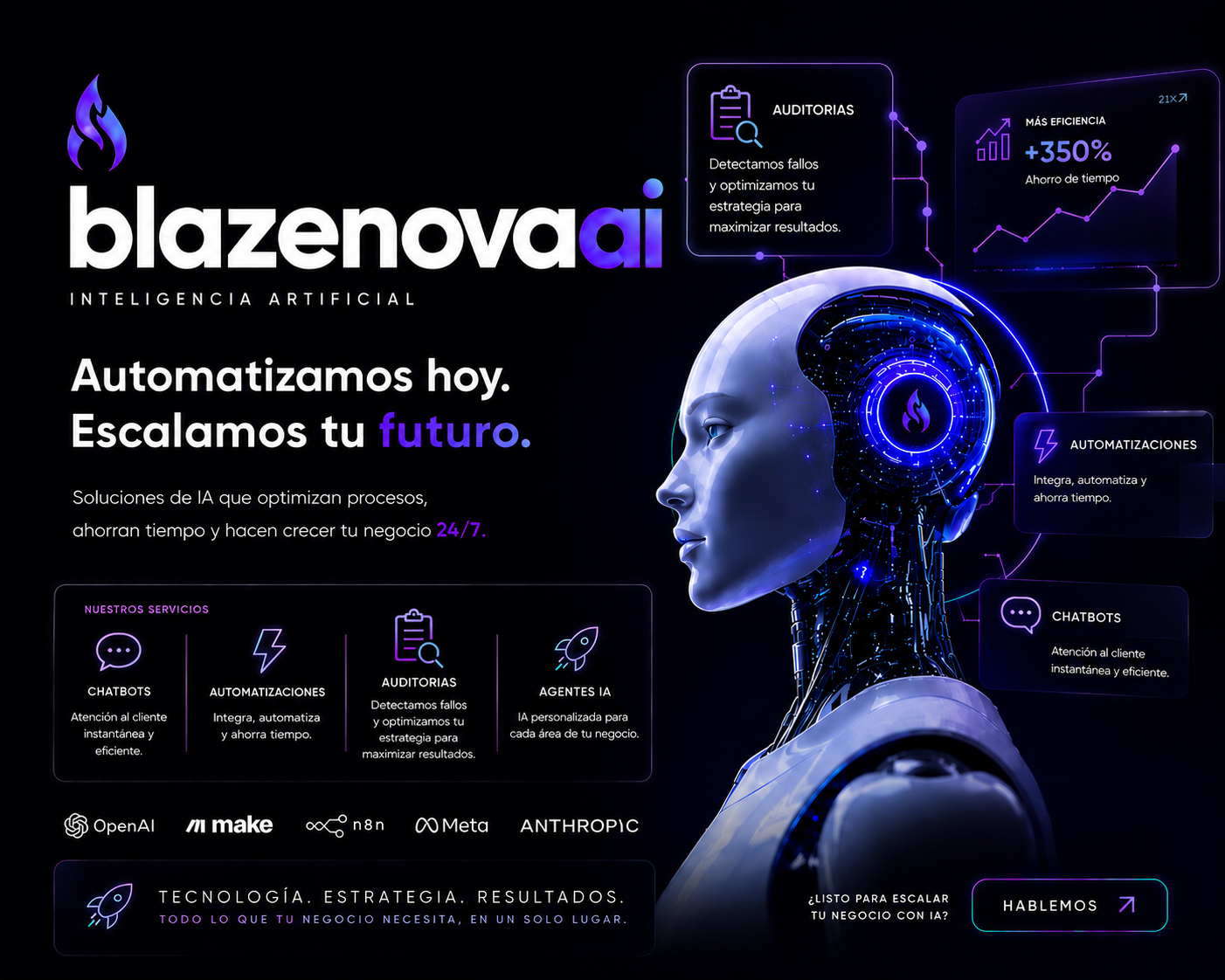 BlazeNovaAI — Inteligencia Artificial